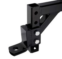 Neiko 20035 Drop Ball Mount for Towing, 10" Adjustable Trailer Hitch, 5,000 LB Capacity | Weather-Resistant