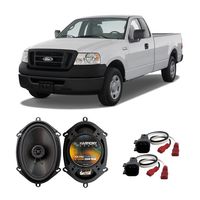 Compatible with Ford F-150 2004-2008 Front Door Factory Replacement Speaker Harmony HA-R68 Speakers