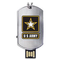 US Army Flash Tag USB Drive 8GB
