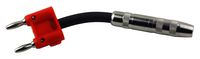 Pig Hog PX-14BAN 1/4" Female to Dual Banana Adapter Cable, 6"