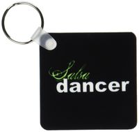 3dRose Salsa Dancer - Key Chains, 2.25 x 4.5 inches, set of 2 (kc_16978_1)