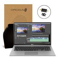 Celicious Privacy 2-Way Anti-Spy Filter Screen Protector Film Compatible with LG Gram 13 13Z980 (Touch)