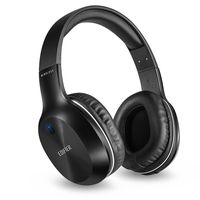 Edifier W806BT Bluetooth Headphones Over Ear Headphone, 70 Hours Playtime Wireless Hi-Fi Stereo Headset with Built-in Microphone for Phones, Tablet PC, Computer and TV(Black)