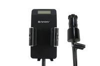 SANOXY Car FM Transmitter Receiver for iPod, iPhone 4/iPhone 4S/ Handsfree Talk Car Transmitter with Remote-Easy to Read Angled LCD Display