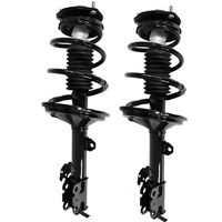 Detroit Axle - Both (2) New Front Complete Quick Strut & Spring Assembly for 2004-2007 Toyota Highlander No Hybrid - [06-08 RX400h] - [04-06 RX300 / 07-09 RX350 No Air Suspension]