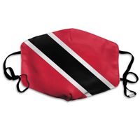 Flag of Trinidad and Tobago Dust Mask,Washable and Reusable Cleaning Gardening Outdoor Activities Warm Windproof Mask