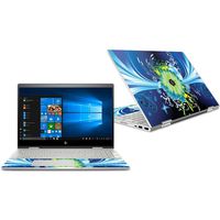 MightySkins Skin Compatible with HP Envy x360 Convertible 15" (2018) - Flower Explosion | Protective, Durable, and Unique Vinyl Decal wrap Cover | Easy to Apply, Remove | Made in The USA