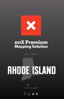 ONX: Rhode Island Hunting Map for Garmin GPS - Hunt Chip with Public & Private Land Ownership - Hunting Units - Includes Premium Membership Hunting App for iPhone, Android & Web