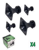 (4) Timpano TPT-DH100 800W 1" Neodymium Compression Horn Driver 8 Ohm Trumpet