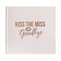 Kiss The Miss Goodbye - Bachelorette Party Notebook Scrapbook Keepsake Gift for The Bride to Be (Notebook)