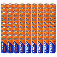 1.5V 1/2AA Size Alkaline Battery Model lr1 Count Pcs (100)