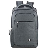 Slim Laptop Backpack for Women, Men, Teens, Boys, Girls by Fenrici, Deep Side Pockets, Fits 17 Inch Notebook, Durable, Suitable for College, School, Business, Travel, Supporting a Great Cause (Black)