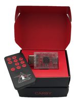 CARBY- Nintendo GameCube Compatible Digital Audio/Video Adapter (Clear with Remote)