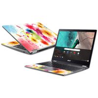 MightySkins Skin Compatible with Acer Chromebook Spin 13 (2018) - Pollinate | Protective, Durable, and Unique Vinyl Decal wrap Cover | Easy to Apply, Remove, and Change Styles | Made in The USA