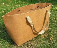 Brown Kraft Paper Bag for Gift and Shopping packing-50pcs-27(Height) x30x10cm (39x20(Height) x11cm)
