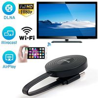 Wireless WiFi 1080P Full HD HDMI Screen TV Receiver Adapter Support DLNA for Netflix YouTube Miracast AirPlay Mirroring for Android/Mac/iOS/Windows