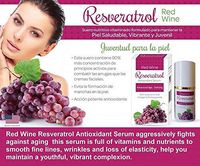 Resveratrol Face Cream Potent Formula Quercetin, Grape Seed, Red Wine Extract