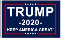 Donald Trump for President 2020 Keep America Great Flag 3x5 Feet with Grommets