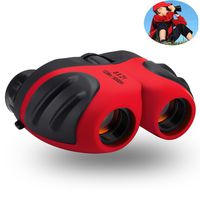 Egosky Best Gifts Teen Girl, Compact Waterproof & Shock Proof Binocular Kids Toys 3-12 Year Old Girls to Watching Wildlife Outdoor Play(Red)