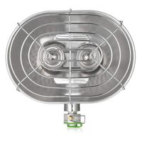 ANJUYA H22 Portable Gas Heater Camping Warmer Infrared Ray Double Heating Outdoor Portable Small Indoor Outdoor Tankless Water Heater Propane