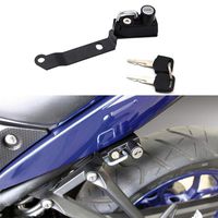 Motorcycle Helmet Lock Anti-Theft For Yamaha YZF-R25 YZF-R3 MT-25 MT-03 up to 2019 - Black