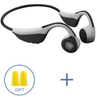DOTSOG Bone Conduction Headphones, Bluetooth 5.0 Wireless HiFi Stereo Open Ear Headset Lightweight Sweatproof Sports Headphones for Running Driving Cycling