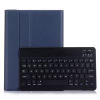 Glumes Wireless Bluetooth Keyboard with Leather and Soft Cover for iPad 9.7 inch, Full Protection for Your Tablet (blue)