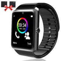 OumuEle Bluetooth Smart Watch-SmartWatch for Android Phones with SIM Card Slot Camera, Fitness Watch with Sleep Monitor Pedometer Watch for Men Women Kids Compatible iPhone Samsung LG Huawei ...