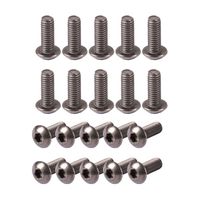 iFlight M3 Titanium Hex Allen Socket Button Head Screws Lot of 20pcs (M3 x 8mm)