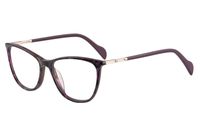 SHINU Womens Cateye Frame Blue Light Blocking Computer Myopia Glasses Anti-blue Nearsighted Eyewear-RD153(purple demi, anti-blue lens -1.50power)