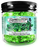 Mint 50G Ultra Premium Beamer Ice Drops ¨ Hookah Shisha Smoking Gel. Each bowl lasts 2-4 Hours! USA Made, Huge Clouds, Amazing Taste! Better Taste & Clouds than Tobacco! 2-3 bowls per Jar!
