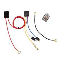 GAMPRO 12V 80 Amp Relay Switch Harness Set with fuse(30 Amp), 4-Pin SPDT Automotive Relay