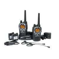 Midland GXT1000VP4 Ear -Mic/Charger/2 Radios, 5W, 36 MI, FRS/GMRS 50 CH