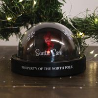 SINCE 1914 JOHNSON SMITH CO (Set) Santa Cam LED Light Dummy Christmas Holiday Camera Dome w/ Batteries