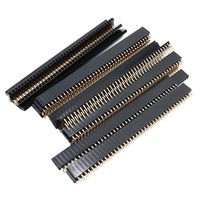Yohii Female PCB Header Right Angle 40 Pin 2.54mm Pitch Connector - Pack of 20pcs