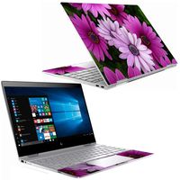 Mightyskins Skin Compatible with Hp Spectre X360 13" (2018) - Purple Flowers | Protective, Durable, and Unique Vinyl Decal Wrap Cover | Easy to Apply, Remove, and Change Styles | Made in The USA