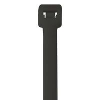 Aviditi Nylon UV Stabilized Cable Tie, 11" L x 1/4" W, Black, Case of 100 (CTUV11120)