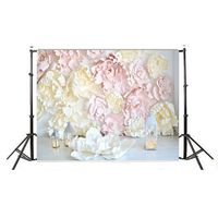 Iuhan  3x5FT Christmas Led Light Photography Background Studio Backdrop Cloth for Kids and Adults, Happy Christmas Theme Backdrops Xmas Tree Santa Vinyl Background Photography Studio (J)