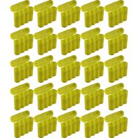 Powertron 25 AA/AAA / CR123A Yellow Battery Holder Storage Cases