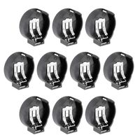 uxcell 10 Pcs DIY CR2430 Coin Cell Button Battery Holder Socket
