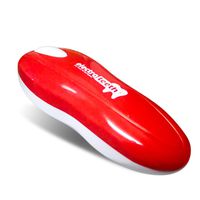 Electro Teeth Smooth Edge Can Opener - 6" x 2.5" Food-Safe and Battery Operated Handheld Automatic Can Opener, Perfect for Chef"s and Senior Adults(Red)