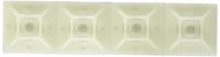 StarTech.com Self-adhesive Nylon Cable Tie Mounts - Pkg of 100 - Cable organizer - HC102