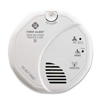 First Alert ZCOMBO 2-in-1 Smoke Detector & Carbon Monoxide Alarm, Z-Wave Combo