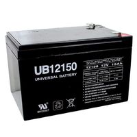 Universal Power Group UB12150 12V 15AH Sealed Lead Acid Battery (SLA) .250 TT