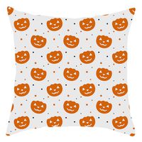 Bosji (45 x 45cm) Pillowcase,Happy Halloween Decoration Bat & Strap Waist Throw Pillow Covers Bedroom Decor Cloth Printed Zipper Sofa Pillow Case