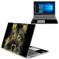 Mightyskins Skin Compatible with Lenovo Ideapad 330s 15" (2018) - Neon Wolf | Protective, Durable, and Unique Vinyl Decal Wrap Cover | Easy to Apply, Remove, and Change Styles | Made in The USA