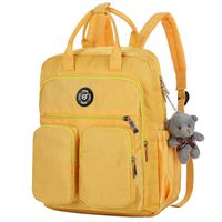 Alliana Travel Laptop Backpack Multi-Pocket ComputerBag Outdoor Waterproof Large Capacity Diaper Bags Doctor Bag School Backpack for Women Men (Yellow)