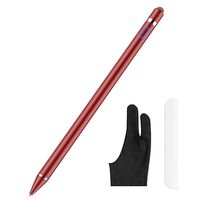 Stylus Pen for Touch Screens, XIRON Rechargeable 1.5 mm Fine Point Active Stylus Pen Smart Digital Pencil Compatible with iPad iPhone and Most Tablets High Precise Pencil with Glove