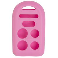 Keyless2Go New Silicone Cover Protective Case for Honda 6 Button Remote Key Fob FCC OUCG8D-399-HA - Pink