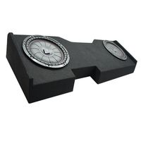 Compatible with 2014 - UP GMC Sierra Crew Cab Kicker CompVT CVT12 Dual 12" Sub Box 2 Ohm